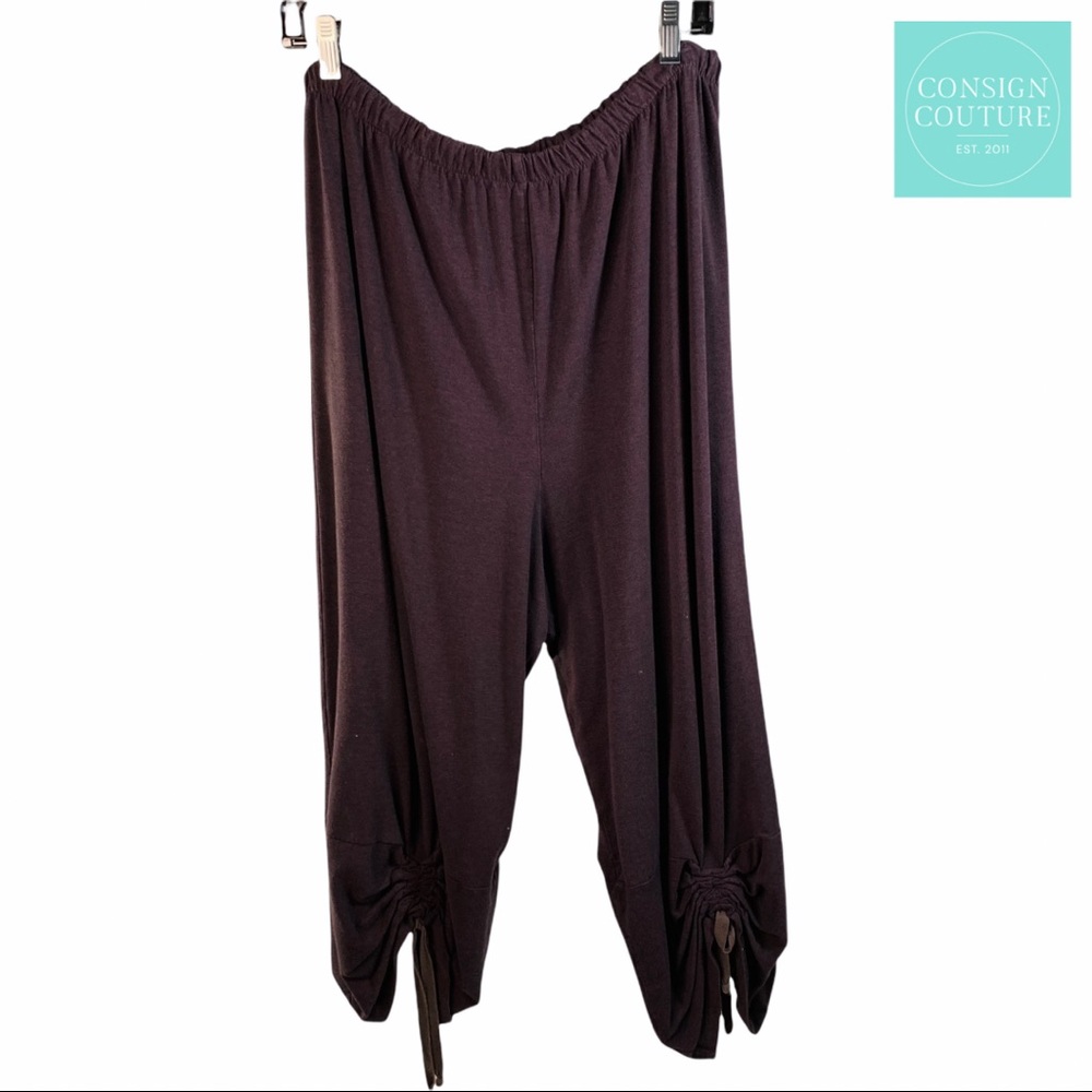 Bryn Walker Tie Ruched Pull On Pants